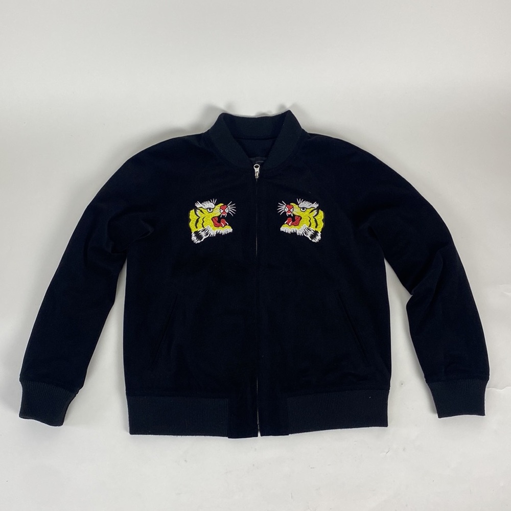 Vintage Sukajan Souvenier Jacket Japanese Tiger Mount Fuji Bombers Jacket Youth